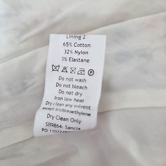 White Posy Print House of CB 'Sancia'-XS - Picture 14 of 16